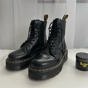 Black Platform Dr. Martens